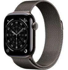 Apple Watch Series 11, 42 mm, Slate Titanium GPS+Cellular, Slate Milanese Loop 